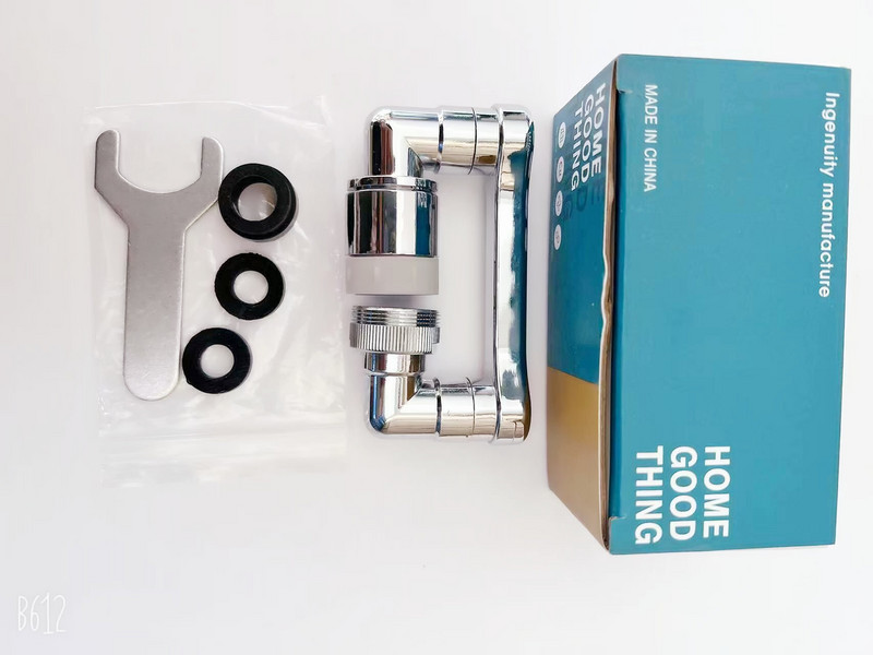 Nova metalna bakrena slavina s rotacijom od 1440°, produžetak za prozračivanje, slavine za filtar protiv prskanja, mlaznica s mjehurićima, kuhinjski raspršivač za uštedu vode