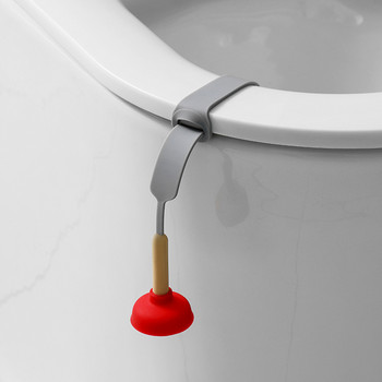 Φορητό ανυψωτικό καπάκι τουαλέτας Ανελκυστήρας καθίσματος τουαλέτας Αποφύγετε να αγγίξετε λαβή καλύμματος τουαλέτας Ανύψωση ακάλυπτη συσκευή Αξεσουάρ μπάνιου