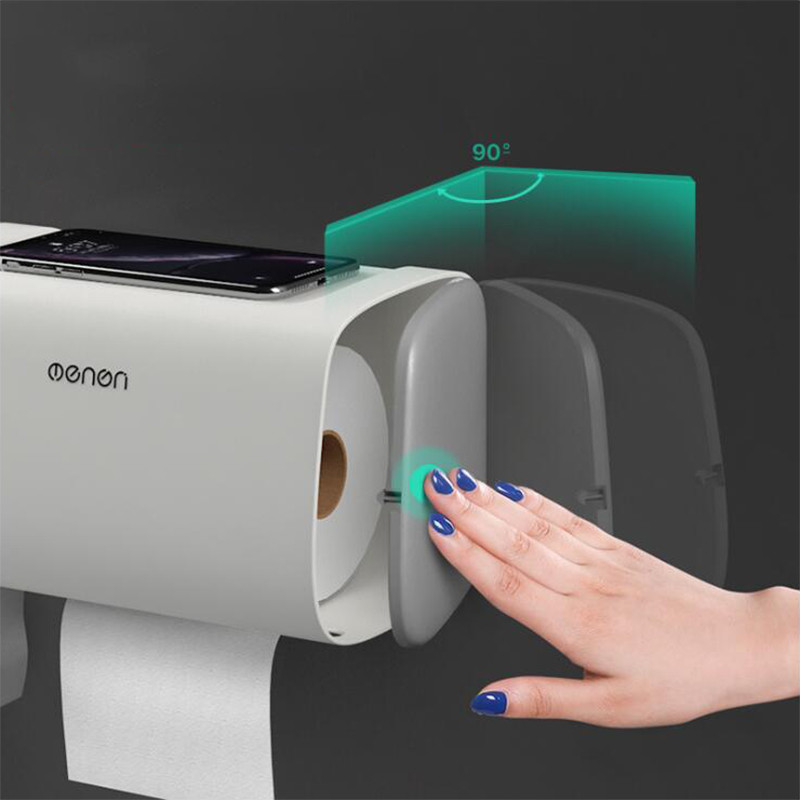 Držač toalet papira Držač vodootpornog papirnatog ručnika Držač toaletnog papira Kreativni pladanj Kutija za maramice Kutija za pohranu za kupaonicu Kuhinja