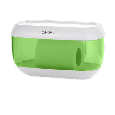 Vodootporni zidni nosač Držač toaletnog papira Polica Ladica za toaletni papir Rola papirna cijev Kutija za pohranu Kreativna ladica Kutija za maramice Dom