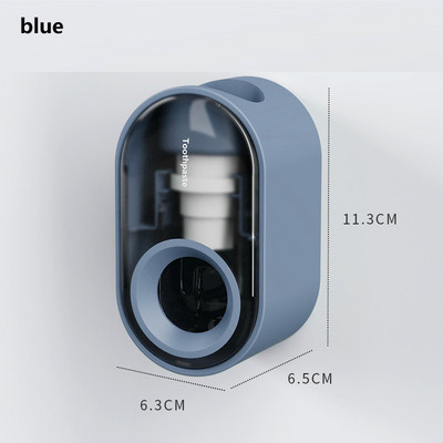 Automatski dozator paste za zube Zidni nosač Držač za cijeđenje paste za zube Kupaonska četkica za zube Stalak za zidni nosač Kupaonski pribor