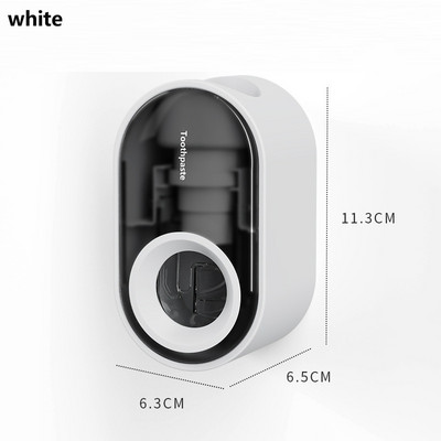 Automatski dozator paste za zube Zidni nosač Držač za cijeđenje paste za zube Kupaonska četkica za zube Stalak za zidni nosač Kupaonski pribor