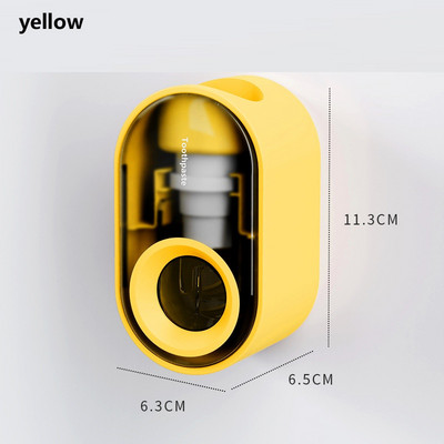 Automatski dozator paste za zube Zidni nosač Držač za cijeđenje paste za zube Kupaonska četkica za zube Stalak za zidni nosač Kupaonski pribor