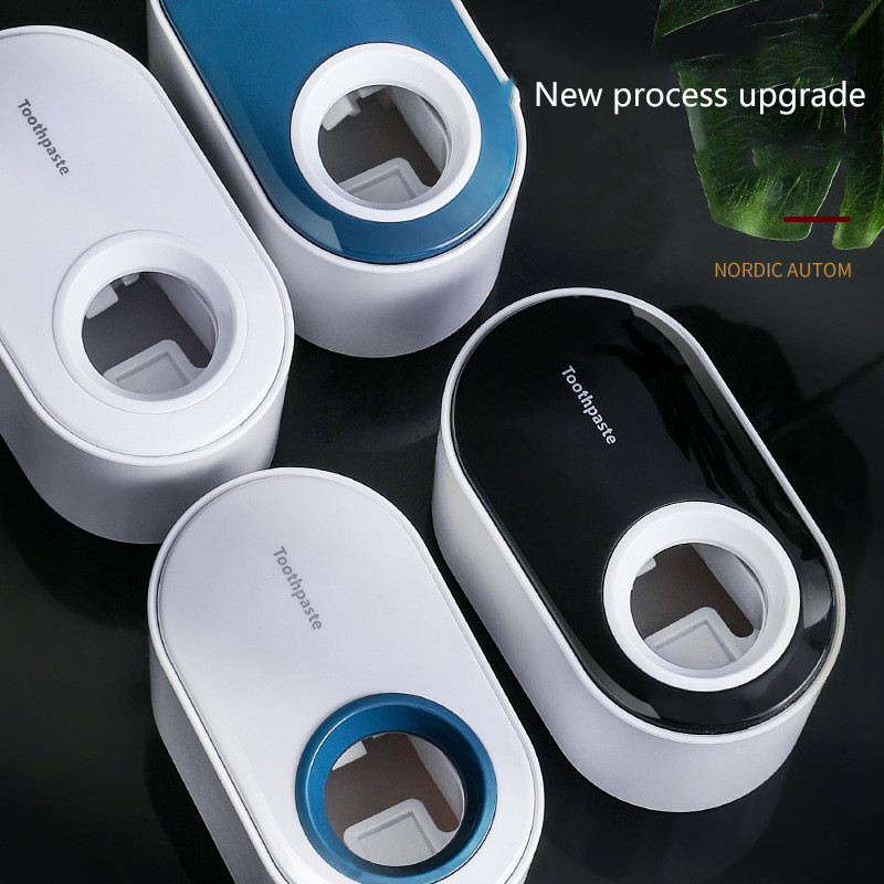 Automatski dozator paste za zube Otporan na prašinu Držač četkice za zube Stalak za zidni nosač Set kupaonskog pribora Cjedilo za pastu za zube