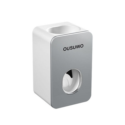 Držač četkice za zube Automatski dozator paste za zube Otporan na prašinu Ljepljivi usisni zidni stiskač paste za zube za kupaonicu