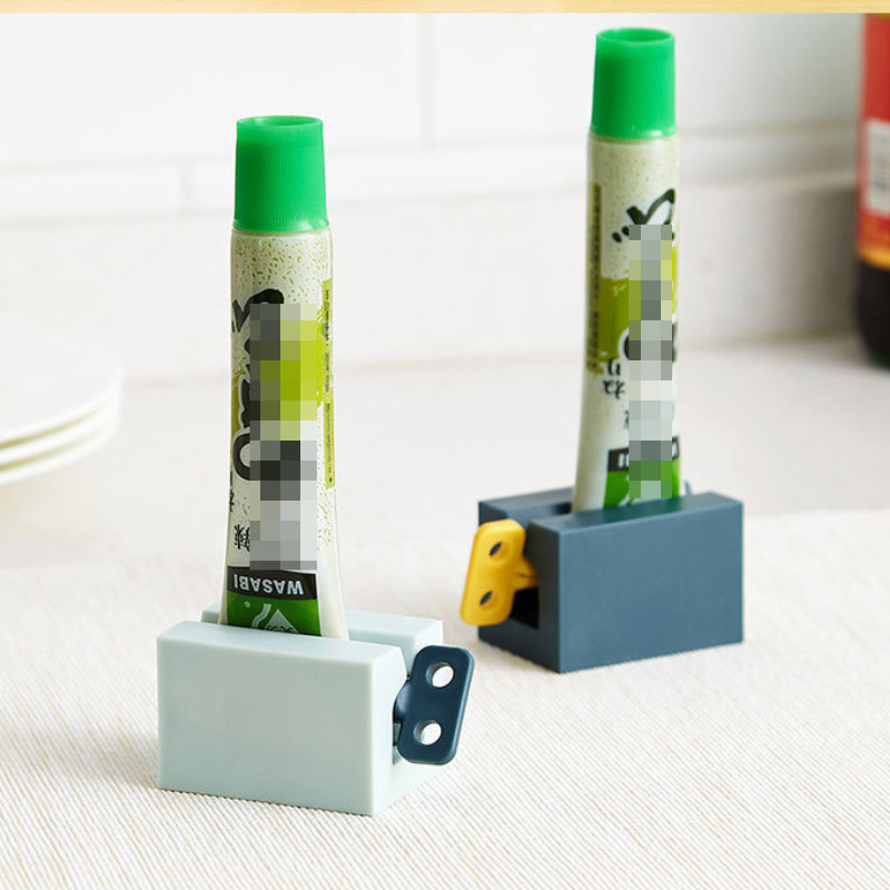 Višenamjenski kreativni držač za cijeđenje paste za zube na kotrljanje, dozator za čišćenje, organizator za kozmetiku, bez otpada Kupaonski pribor