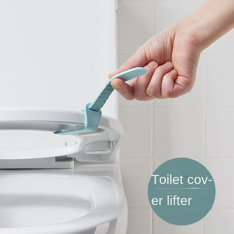 Podizač WC sjedala Closestool Podizači navlake za smrdljivu posudu Silikonska ručka protiv prljanja Ručka za podizanje Podizač poklopca WC školjke Preklopne ručke