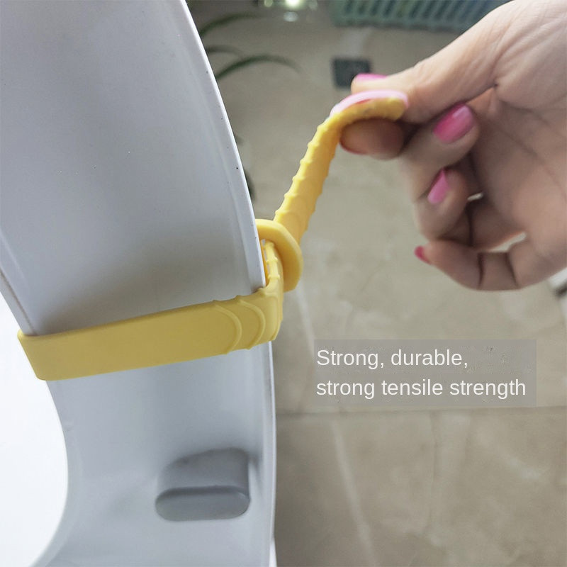 Podizač WC sjedala Closestool Podizači navlake za smrdljivu posudu Silikonska ručka protiv prljanja Ručka za podizanje Podizač poklopca WC školjke Preklopne ručke