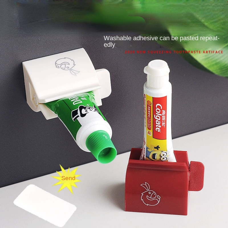 Dom Dozator paste za zube Cjedilo Kupaonski pribor Plastika Držač paste za zube Organizator Cjedilo za boju za kosu Bez otpada