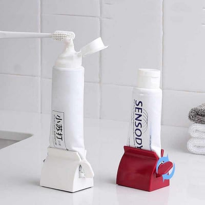 Πολυλειτουργική πλαστική οδοντόκρεμα Squeeze Artifact Squeezer Rolling Toothpaste Squeezer Tube Easy Creative Θήκη οδοντόκρεμας