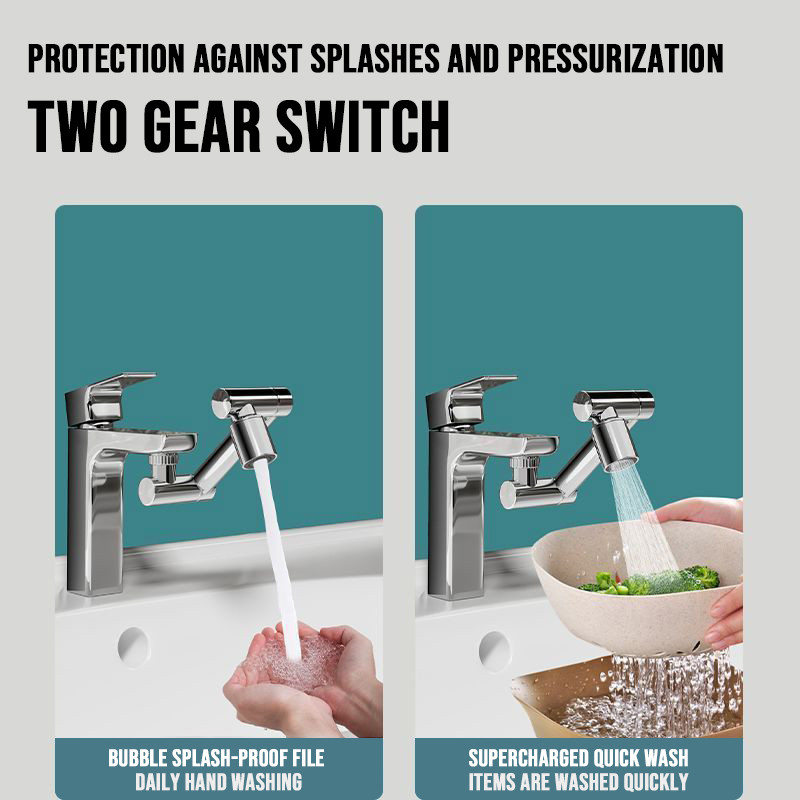 1440° Univerzalna uvlačiva rotacijska produžna slavina Perlator Filter za prskanje Sudoper Slavina Okretna mlaznica za vodu za kuhinju, kupaonicu