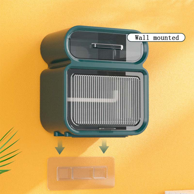 Višenamjenski držač toaletnog papira Vodootporna zidna rola Kutija za pohranu papira Kutija za maramice Držač papirnatih ručnika Prijenosni