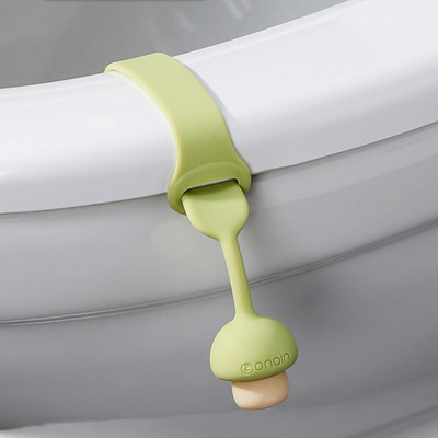 Prijenosni podizač WC sjedala Silikonska podesiva ručka za pokrivanje WC školjke protiv prljanja Kućna kupaonica Dodatna oprema za navlaku WC sjedala