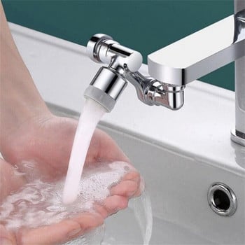 Universal 1080° Rotation Extender Faucet Bubbler Anti Splash Filter Πλαστική βρύση κουζίνας Ακροφύσιο εξοικονόμησης νερού Κεφαλή ψεκασμού