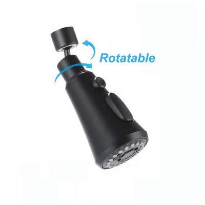 3 funkcije Kuhinjski sudoper Povlačna slavina Izvlačna mlaznica za raspršivanje Zamjenski dio Glava raspršivača Slavina Dio izljeva raspršivača ABS