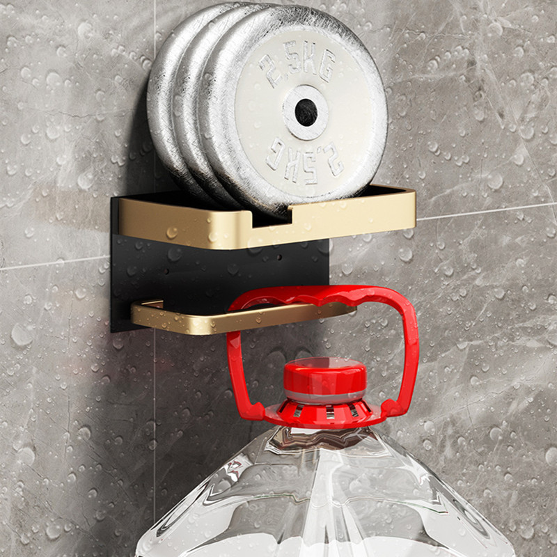 Držač role toaletnog papira S policom Aluminijski dozator toaletnog papira Bez bušilice Vješalica za maramice WC Kupaonski pribor