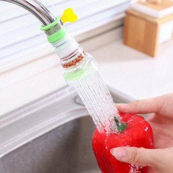 360° Περιστρεφόμενη βρύση Booster Shower Kitchen Sink Faucet Extender Universal Shower Kitchen Baucet Nozzle Adapter Sink Accessories