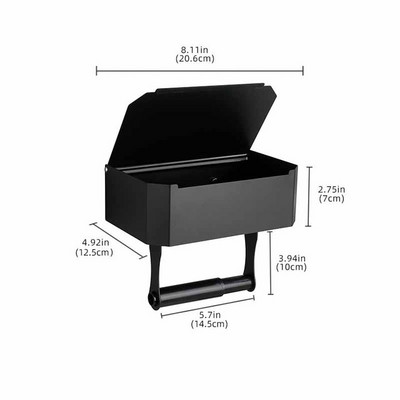Držač toaletnog papira za montiranje na zid Dodaci za kupaonske maramice Držači za stalak Samoljepljive kuhinjske role Dodatak za papir za bušenje
