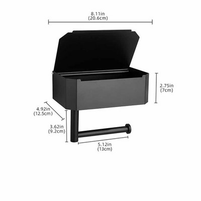 Držač toaletnog papira za montiranje na zid Dodaci za kupaonske maramice Držači za stalak Samoljepljive kuhinjske role Dodatak za papir za bušenje