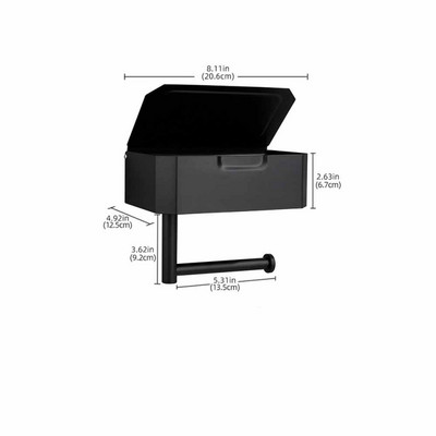 Držač toaletnog papira za montiranje na zid Dodaci za kupaonske maramice Držači za stalak Samoljepljive kuhinjske role Dodatak za papir za bušenje