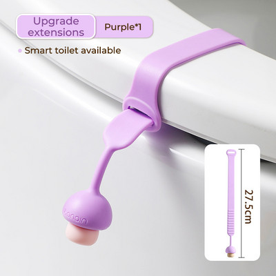 Podizač poklopca WC-a Držač ručke za sjedalo Alat za podizanje poklopca WC-a Prsten za sjedalo Flapper Kupaonski sanitarni držač stolice Poklopac za WC dasku