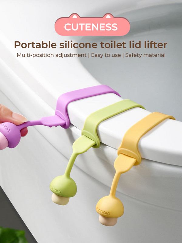 Podizač poklopca WC-a Držač ručke za sjedalo Alat za podizanje poklopca WC-a Prsten za sjedalo Flapper Kupaonski sanitarni držač stolice Poklopac za WC dasku