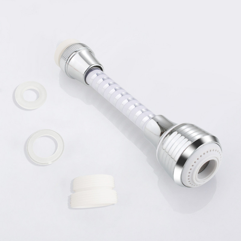 Kuhinjska slavina za uštedu vode Visokotlačna mlaznica Adapter za slavinu Fleksibilan za 360 stupnjeva Kupaonski umivaonik Raspršivači Produžeci slavine Rotirajući