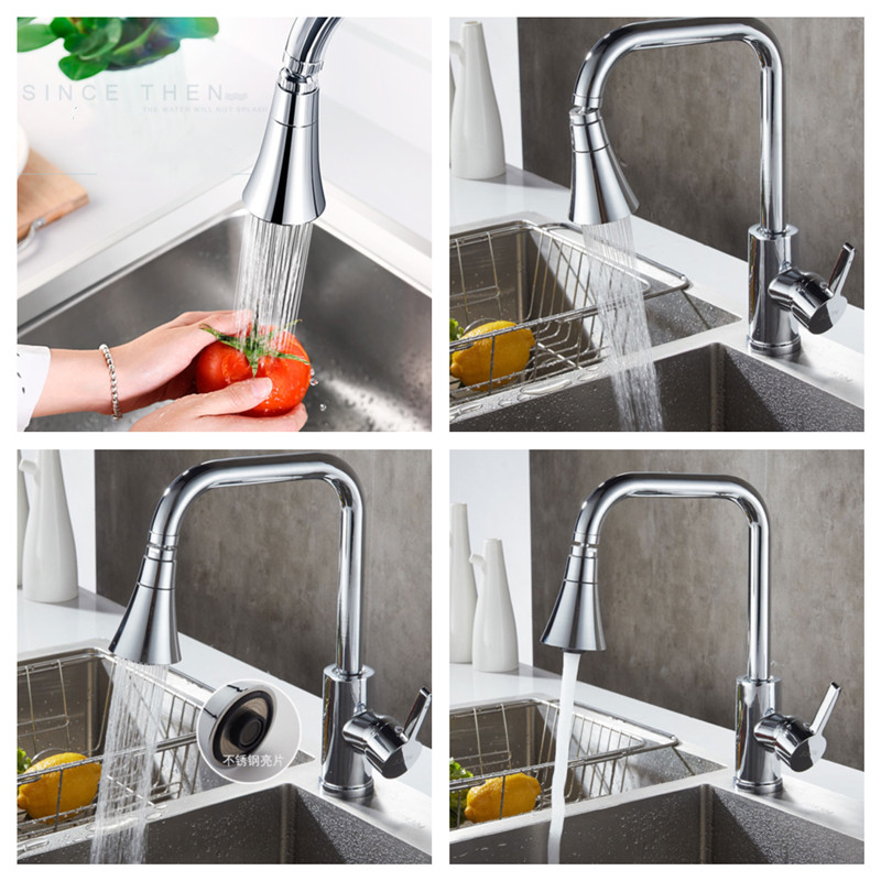 3 načina rada Kuhinjska slavina za vodu Perlator Univerzalni podesivi mjehurić za prskanje Filter za uštedu vode Glava tuša Mlaznica Priključak za slavinu