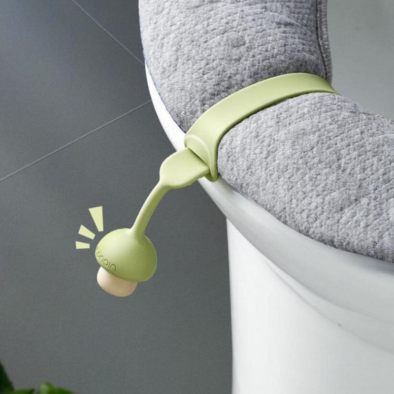 Silikonski prijenosni držač WC sjedala Podizač Sanitarni Closetool Navlaka za sjedalo Poklopac Ručka Uređaj za podizanje Dodaci za WC kupaonicu