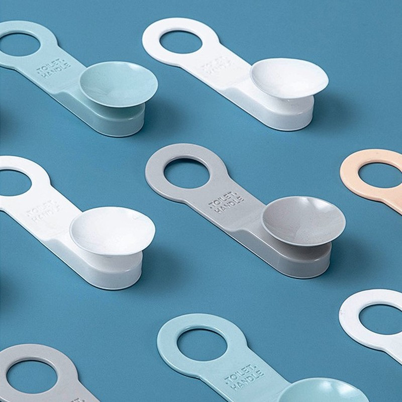 2 komada vakuumskih podizača WC sjedala Kupaonski dodaci Silikonski anti-prljave ruke Ručka WC školjke Otvarač poklopca Kućanske potrepštine