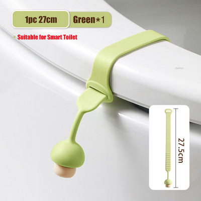 Slatki oblik gljive Podizač poklopca WC-a Držač ručke sjedala Prsten za sjedalo Flaper Izbjegavajte dodirivati ručku poklopca WC-a Kupaonski pribor