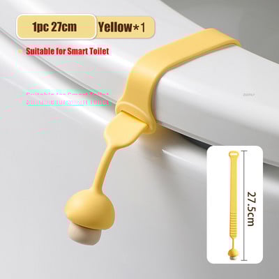 Slatki oblik gljive Podizač poklopca WC-a Držač ručke sjedala Prsten za sjedalo Flaper Izbjegavajte dodirivati ručku poklopca WC-a Kupaonski pribor