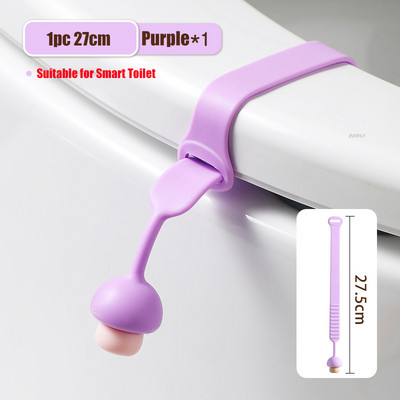 Slatki oblik gljive Podizač poklopca WC-a Držač ručke sjedala Prsten za sjedalo Flaper Izbjegavajte dodirivati ručku poklopca WC-a Kupaonski pribor