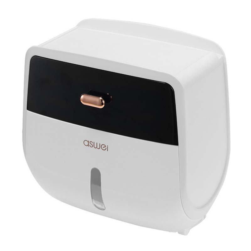 Držač papira za montiranje na zid Vodootporna rola ladice za toaletni papir Kutija za pohranu kupaonskog pribora Organizator Višenamjenska kutija za maramice