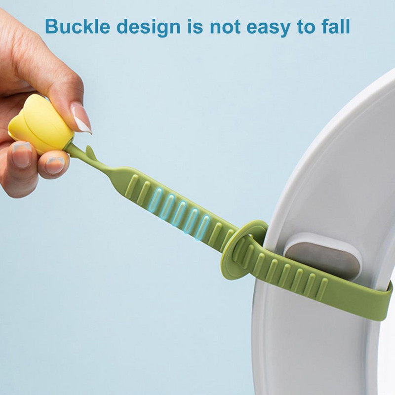 2PCS/set Tulip Držač WC sjedala Podizač Sanitarije Closestool Navlaka za sjedalo Ručka za podizanje Podizač navlake za sjedalo Kupaonski pribor