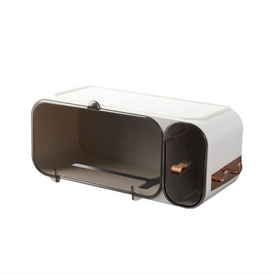 Kreativni vodootporni držač toaletnog papira Kutija za papirnate maramice Višenamjenska kupaonska kutija za pohranjivanje Organizator za pladanj bez probijanja na zid