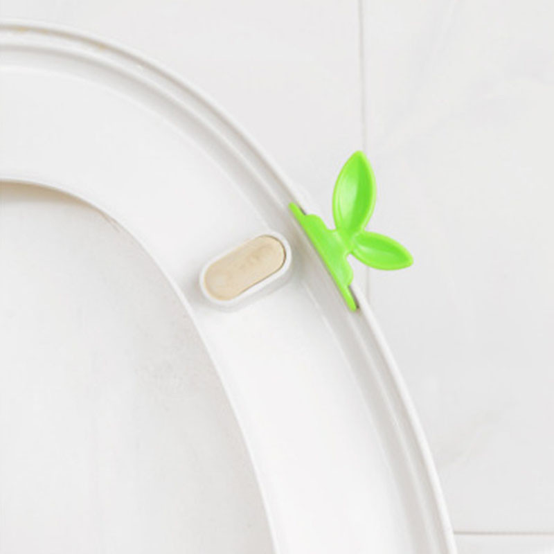 Ručka poklopca WC školjke Prijenosna pasta 2 kom. Preklopna peraja za zaštitu od prljavštine Vrsta prirodnog lišća Dodaci za kupaonicu Podizač WC sjedala