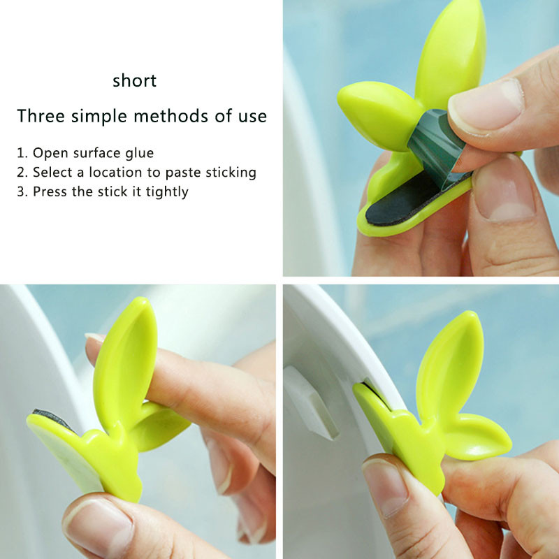 Ručka poklopca WC školjke Prijenosna pasta 2 kom. Preklopna peraja za zaštitu od prljavštine Vrsta prirodnog lišća Dodaci za kupaonicu Podizač WC sjedala