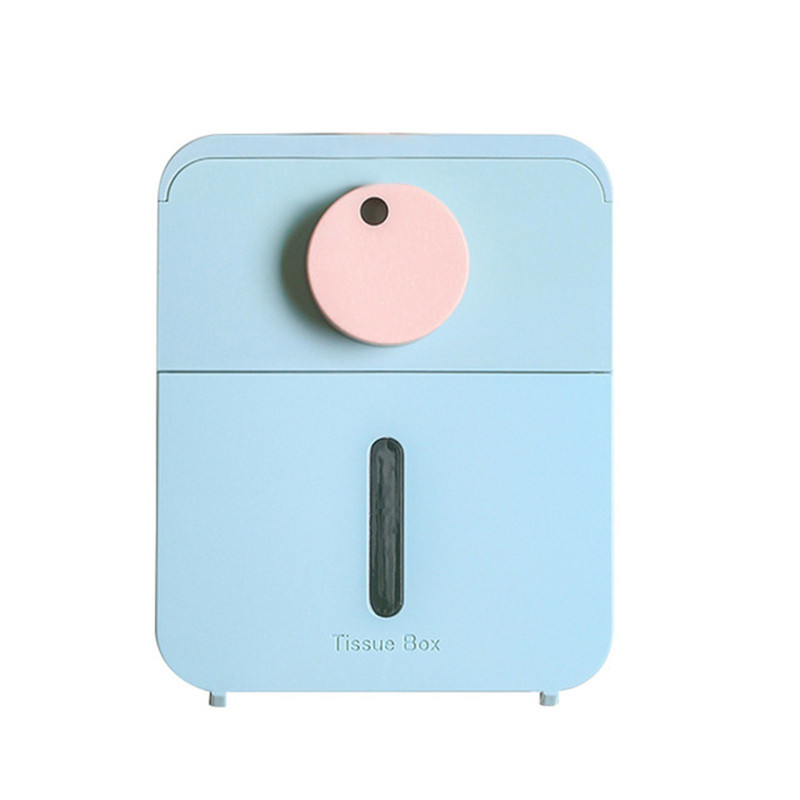 Vodootporni držač toaletnog papira Zidna kutija za pohranjivanje Kutija za maramice Kutija s policama za WC Pladanj Kupaonski proizvod Kupaonski pribor