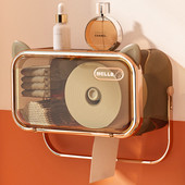 Višenamjenski držač za toaletni papir Vodootporna zidna kutija za toaletne maramice Rolna kutija za pohranjivanje papira Kupaonski pribor