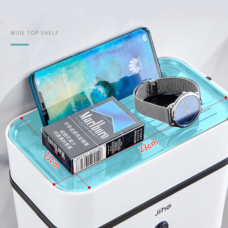 Jednostavan dvoslojni držač toaletnog papira vodootporan Višenamjenski držač za papirnate ručnike praktičan izdržljiv kupaonski pribor