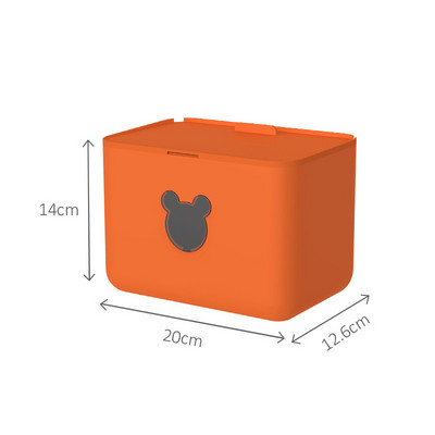 Kreativni držač toaletnog papira Vodootporna zidna ladica za toaletni papir Rola papirna cijev Kutija za pohranu ladica Polica kutije za maramice