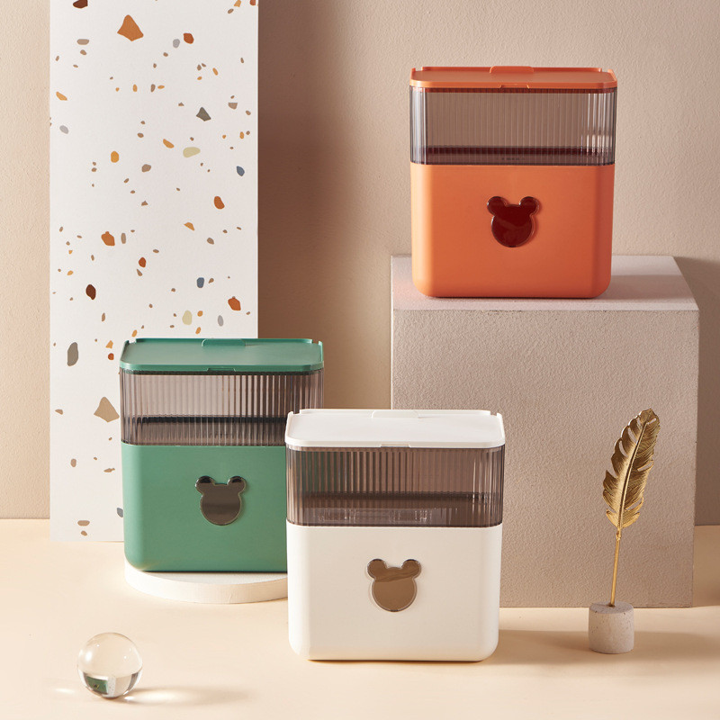 Kreativni držač toaletnog papira Vodootporna zidna ladica za toaletni papir Rola papirna cijev Kutija za pohranu ladica Polica kutije za maramice