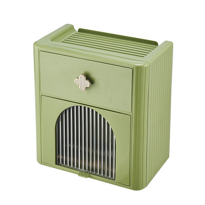 Kutija za držač toaletnog papira bez bušenja Vodootporna kutija za pohranu maramica Kupaonski stalak Zidni držač za pohranu u kuhinji i kupaonici