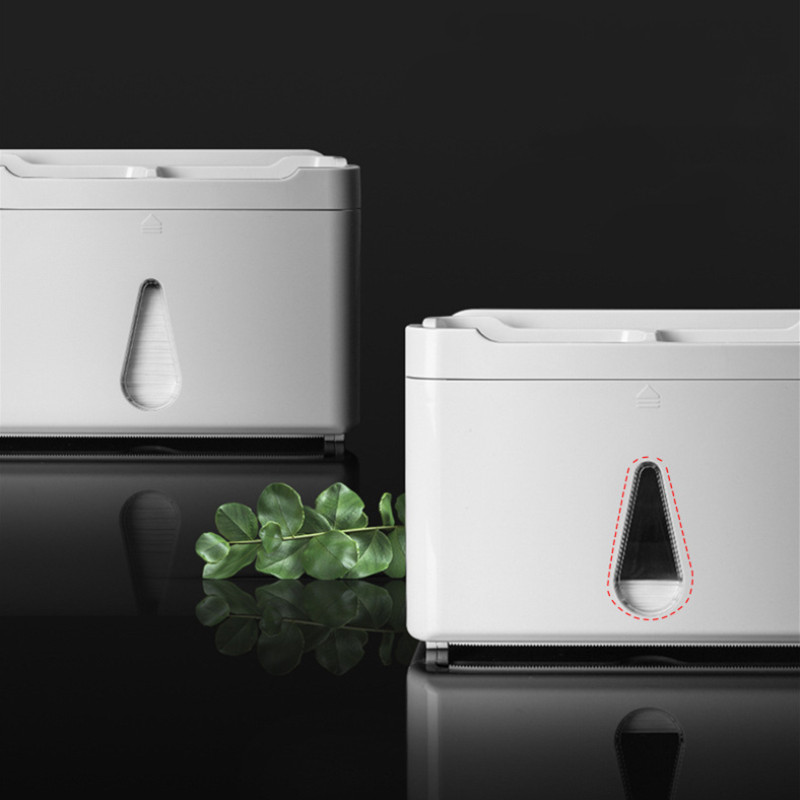 Vodootporni višenamjenski držač toaletnog papira Pohranjivanje velikog kapaciteta Držač otporan na prašinu za papirnate ručnike Izdržljivi držač papirnatih ručnika