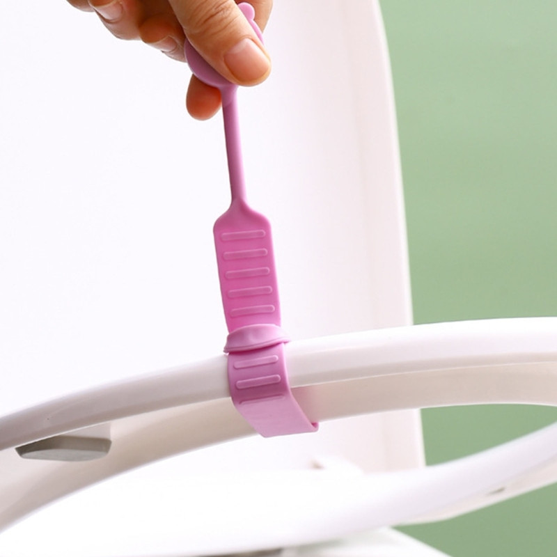 WC-poti kaane tõste istme käepideme hoidik WC-poti kaane tõstetööriist istmerõngas klapp Vannituba sanitaartehniline sulguri hoidik WC-istme kaas