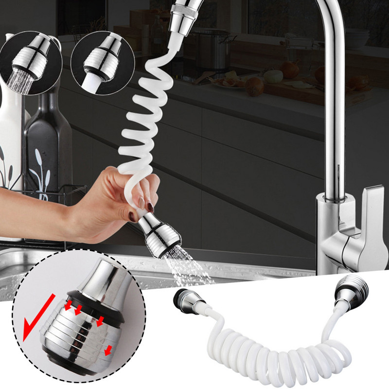 Nastavci za slavinu podesivi od 360 stupnjeva Produžetak slavine za uštedu vode Filter za tuš Produžetak slavine za kupaonicu Kuhinjski pribor