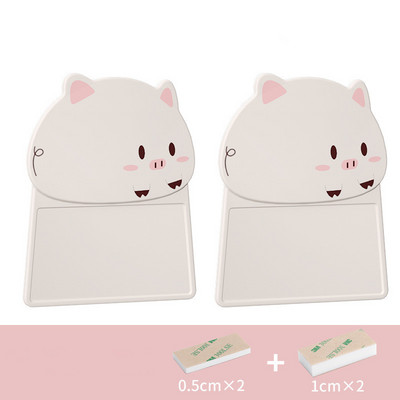 2kom prijenosni podizač WC sjedala sa životinjama Uređaj za podizanje WC školjke Izbjegavajte dodirivati ručku poklopca WC školjke Dodaci za kućnu kupaonicu