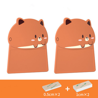 2kom prijenosni podizač WC sjedala sa životinjama Uređaj za podizanje WC školjke Izbjegavajte dodirivati ručku poklopca WC školjke Dodaci za kućnu kupaonicu