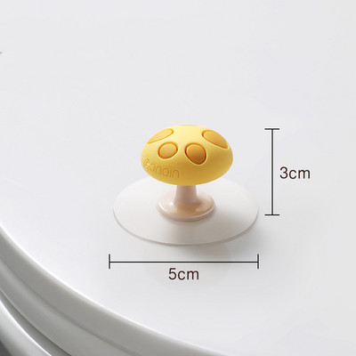 Podizač poklopca za WC školjku, silikonska protuklizna podesiva kopča, navlaka za WC sjedalo, držač ručke, jednostavan za korištenje, izdržljivi kupaonski dodaci